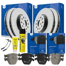 ATE CERAMIC Bremsensatz + Ceratec + Bremsenreiniger + WK MERCEDES GLK-KLASSE