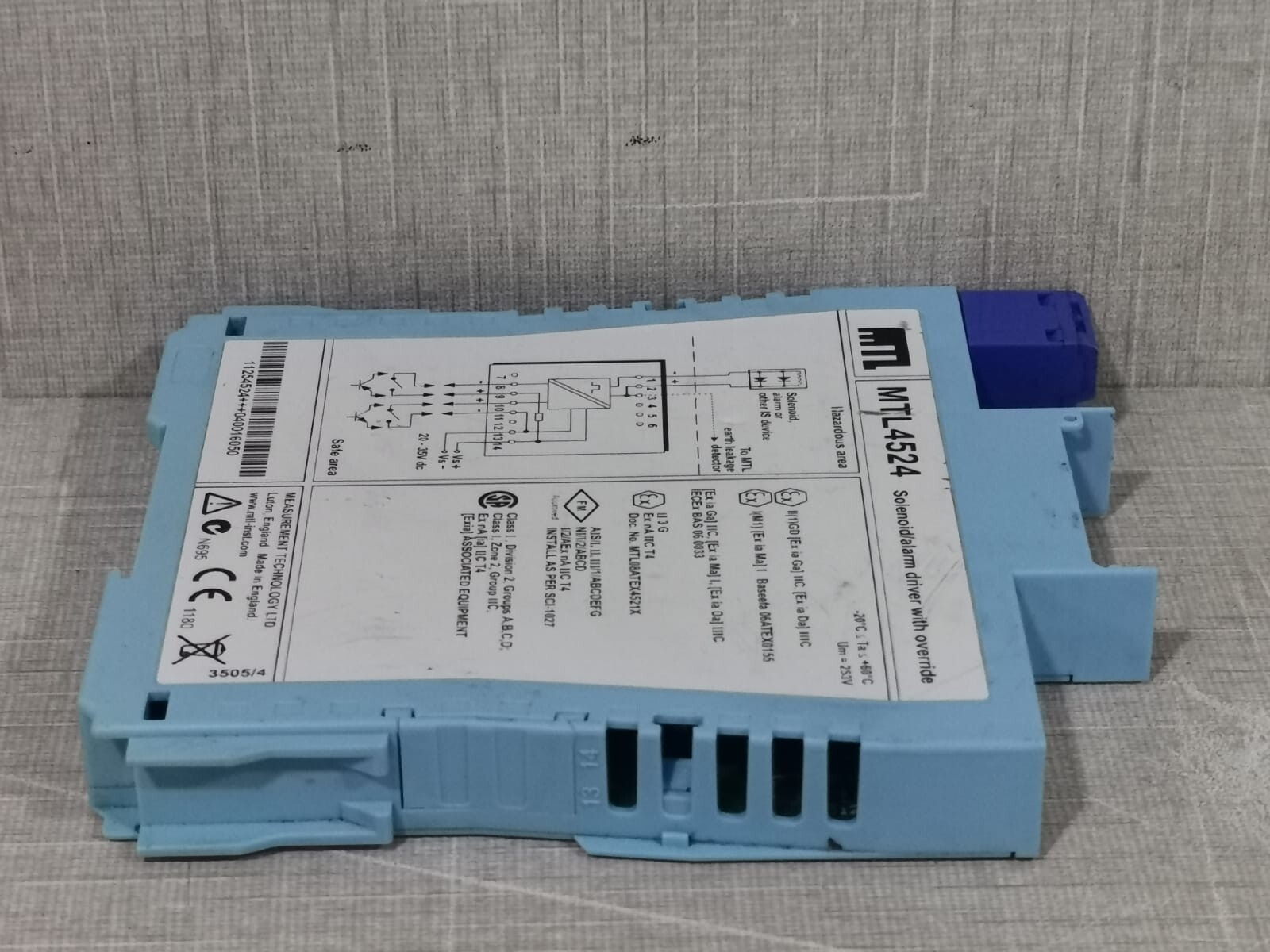 MTL4524 SOLENOID/ALARM DRIVER WITH OVERRIDE | eBay