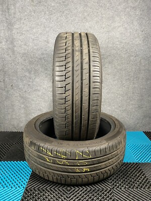 2x Continental PremiumContact 6 205/45 R17 88V Sommerreifen DOT4818 5,5mm