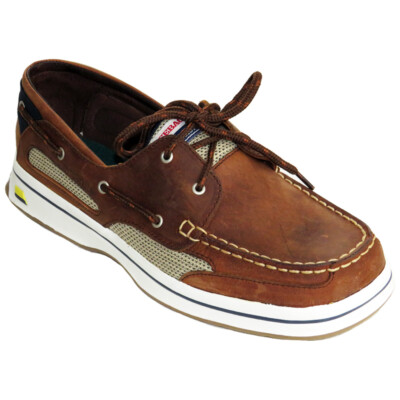 Sebago Herren Dockside Schnürschuhe Sliphitch FGL Waxed Boot UK 4