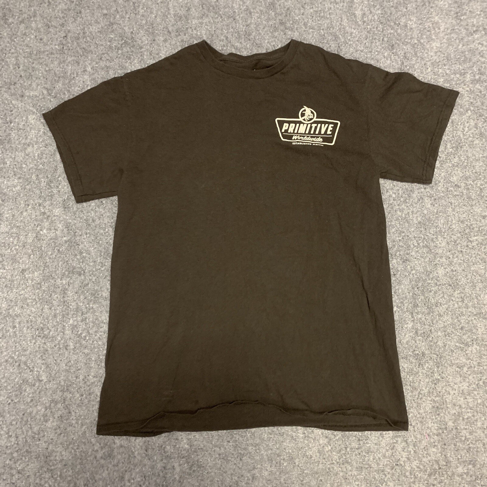 Primitive T Shirt Mens Medium Graphic Tee Short Sleeve Casual Logo Skate Surf