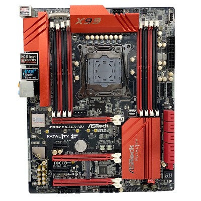 Intel X99 Motherboaed ASRock Fatal1ty X99X Killer/3.1 LGA2011-3 DDR4 for Xeon