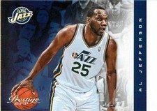 2012-13 Panini Prestige #81 Al Jefferson Utah Jazz NM Basketball Single NBA