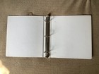 1981 Sanrio Hello Kitty 3 Ring Binder Vintage Blue Flowers Cute — photo 3