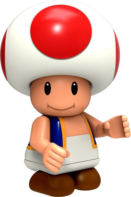 ★Toad★ K'NEX Super Mario Toad 2-Inch Minifigure [Loose] | eBay