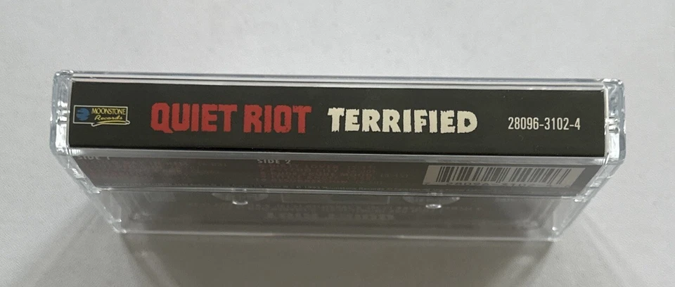 Quiet Riot Terrified Cassette Tape Rare 1993 Heavy Metal Ex / Mint Condition - Image 4 of 4