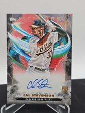 2023 Topps Inception Cal Stevenson Orange Rookie Auto Autograph RC #45/50