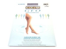 GEO 8 OROBLU TIGHTS SIZE I S ASH GREY COLOR