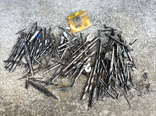 Drill Bits Assortment Large Lot Vintage USA Made