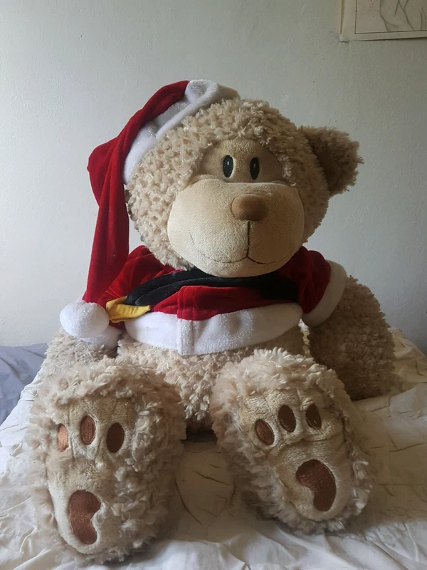 large christmas teddy