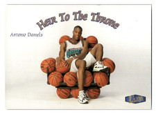 1997-98 Ultra Heir to the Throne #6 Antonio Daniels ~ Vancouver Grizzlies