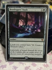Bootleggers' Stash 0110 MTG Commander: Aetherdrift Mythic NP