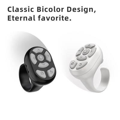 Scrolling Ring Wireless Remote Control Page Turner For For Tablet CB