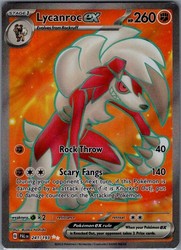 Lycanroc ex 241/193 Paldea Evolved