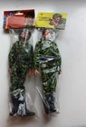 GI JOE 1970  KNOCK OFF Figures " 2x Plastic combat soldier  "  Mip  RARE SET  !