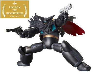 Legacy of Revoltech LR-018 Shin Getter Robo Black Getter Figure