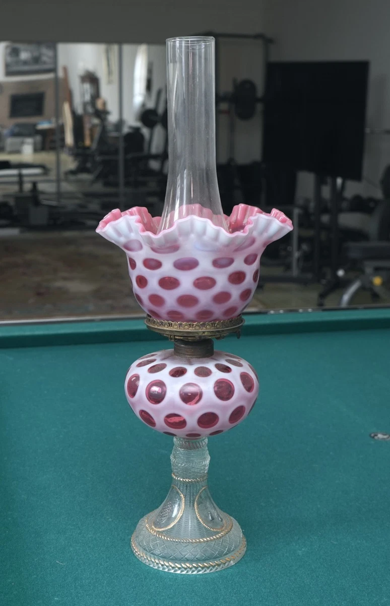 Antique Fenton Lamp for sale | eBay