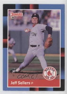1988 Donruss Jeff Sellers (Last Line Begins with Walking) #585 0b3