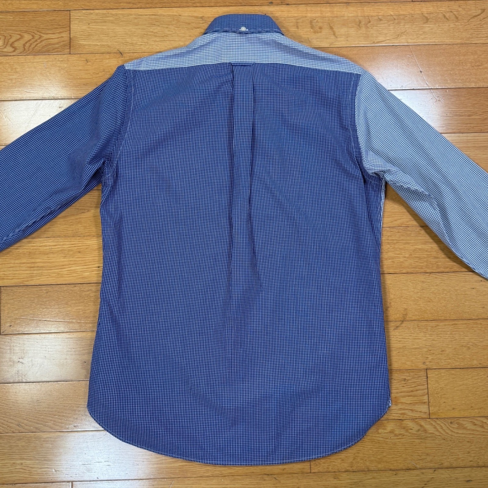 J.PRESS Small Gingham Patchwork Button Down Sport… - image 5