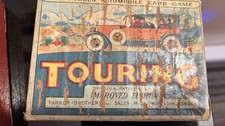 Antique 1926 Parker Brothers Touring Card Game Original Box Very Good Condition
