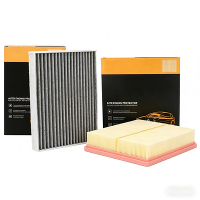 Engine & Cabin Air Filter Set For 2013-2018 Toyota RAV4 L4 2.5L 17801-38010 OE