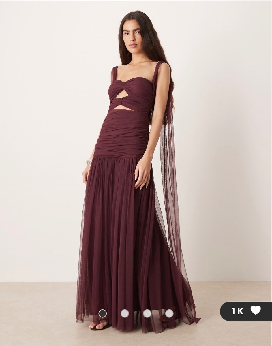 NWT ASOS cut out dress size 4 | eBay
