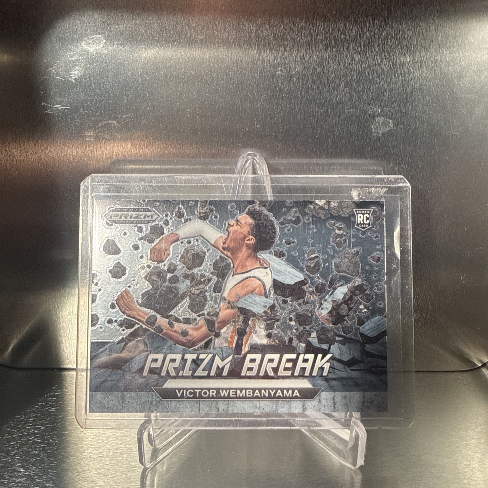 2023 Panini Prizm Draft Picks #1 Victor Wembanyama Prizm Break Rookie E1