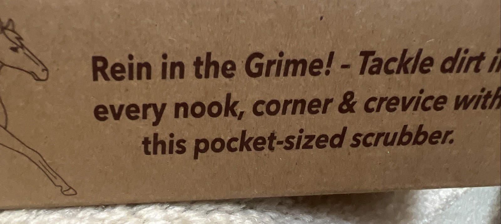 Horsepower Pocket Pony GOLD AS-SEEN-ON-TV Cordless Waterproof Power Scrubber
