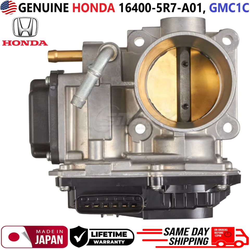 Cuerpo de acelerador GENUINO HONDA para Honda Fit 2015-2020 1,5 L, 16400-5R7-A01, GMC1C Foto 3 de 4