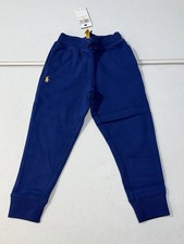 Polo Ralph Lauren Kids Jogger Sweatpants Blue Size 4 NWT Pony Logo