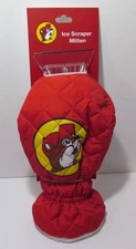BUC-EES The Beaver Red Winter Windshield ICE Scraper Mitten - NEW