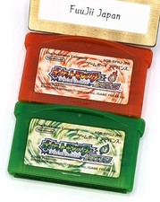 Pokemon Fire Red  Leaf Green set Japanese GameBoy Advance Authentic GBA Tested