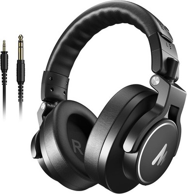 Professionelle Studio Kopfhörer, Kopfhörer Over Ear mit 6,35 & 3,5mm