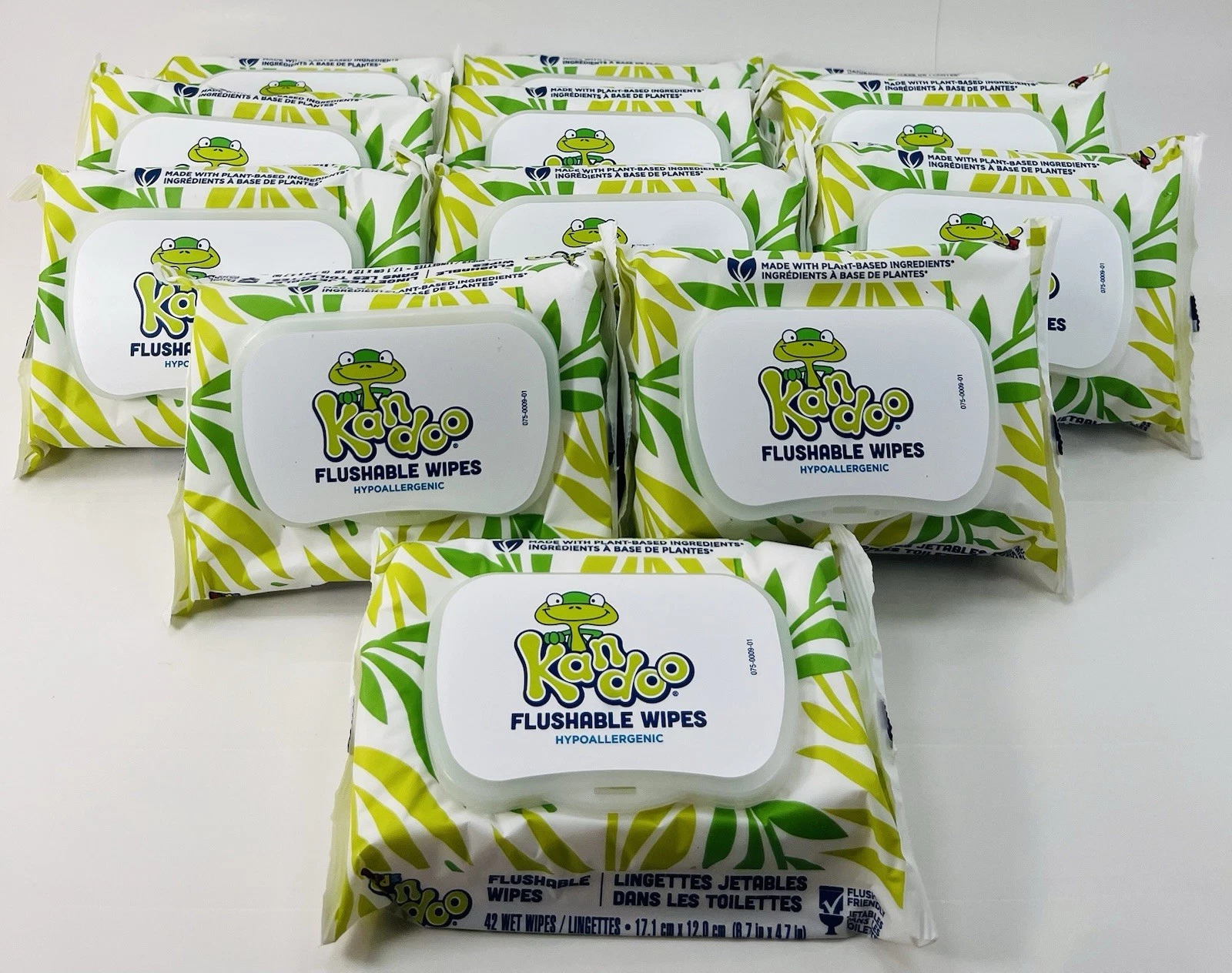 Kandoo Sensitive Flushable Wipes 42 ct (Case of 12 Packs) Hypoallergenic Open Bo