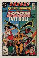 Secret Origins #1 Annual Vol. 3 DC Comic Book (1987) Doom Patrol