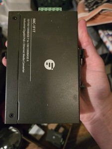 FS IMC-1F1T Gigabit Ethernet Media Converter PoE Panel Mountable