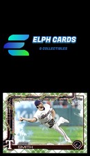 2025 Topps Holiday #H153 Josh Smith Green Holiday Plaid