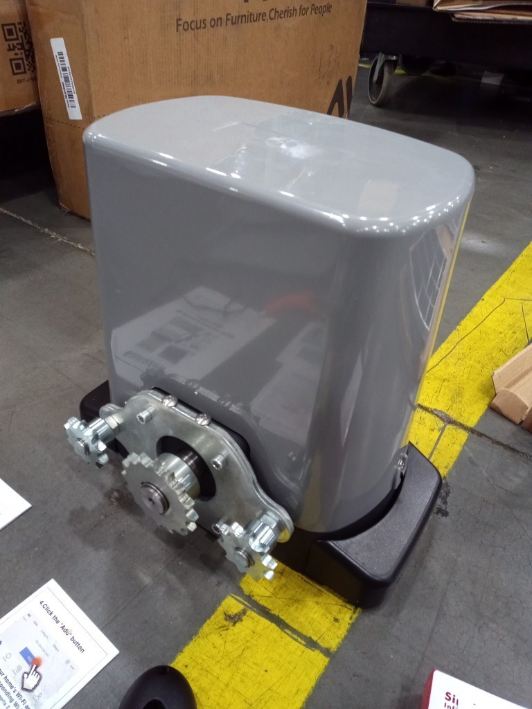 Blütezeit 1400lb Chain Solar Gate Opener WiFi w/Battery for Driveway Motor(Used)