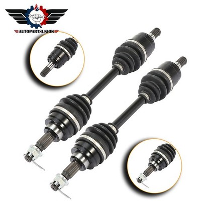 2PCS Front Left Right Side ATV CV Axle Shaft Set For 2000-2005 Honda Rancher 350