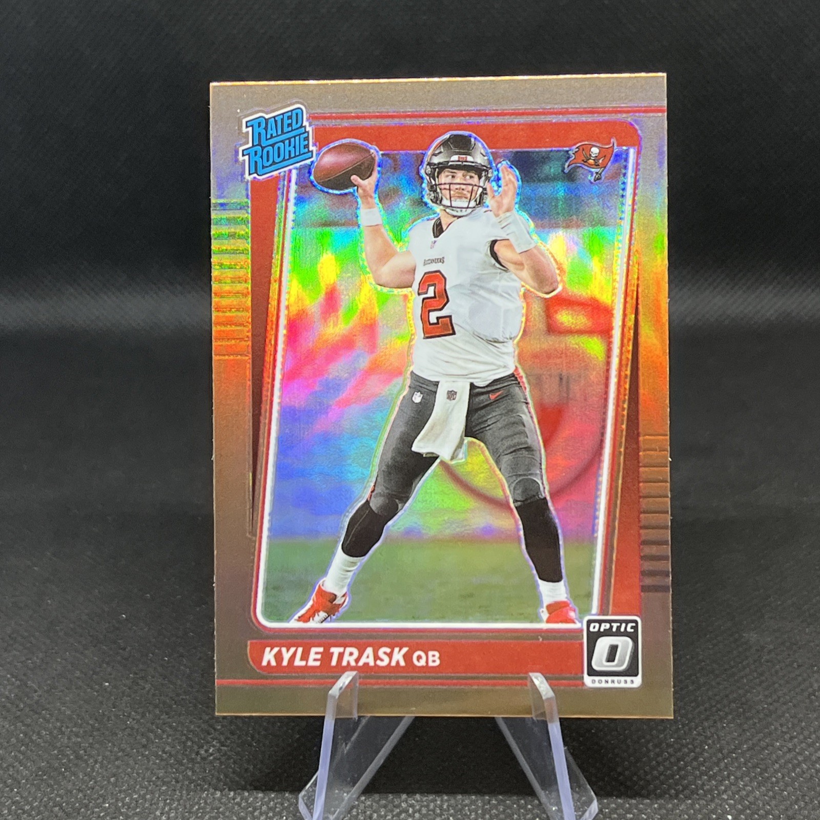 2021 Panini Donruss Optic Kyle Trask Bronze Rated Rookie 209 Buccaneers Rc