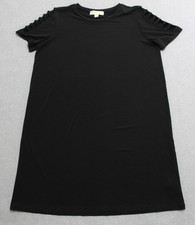 Michael Kors Women's T-Shirt Style Dress Size Large Short Sleeves with Accents