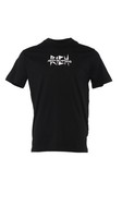 John Richmond Men's Black 100% Cotton T-Shirt Size M HMP25004TS Rrp: 180 EUR