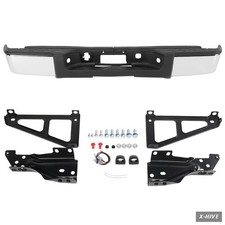 Rear Step Bumper Assembly Compatible With 2007-2013 Chevy Silverado 1500 Gmc S