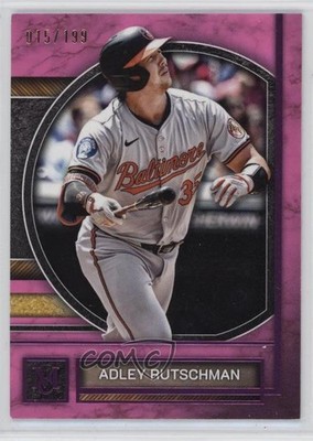 2025 Topps Museum Collection Pink Sapphire 15/199 Adley Rutschman #95 1tt6
