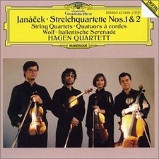 HAGEN QUARTET - Janacek: String Quartets 1 & 2; Wolf: Italian Serenade - CD
