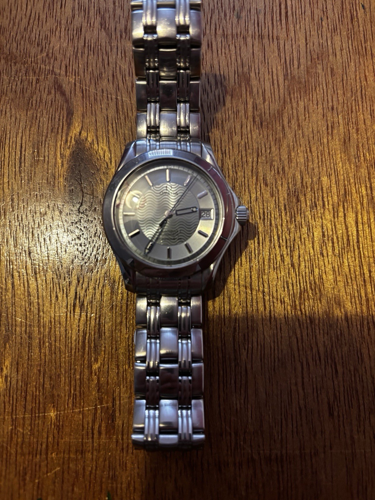 OMEGA Seamaster Silver Date Steel Bracelet