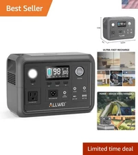 Compact 256Wh Portable Power Bank with Fast USB-C Charging - Lightweight & Safe