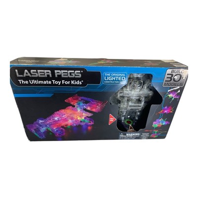 Laser Pegs 30 in Lighted Construction Set 981075 Partially sealed never  used UK