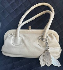 RJR. John Rocha Light grey leather Over Shoulder Bag handbag