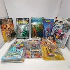 Lot of 8 vintage action figures in box - Marvel, Hercules, X-Men, Alpha Flight